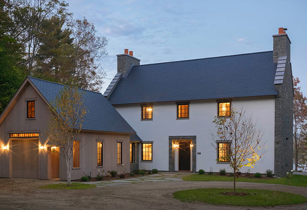 Traditional Scottish Stone Cottage New Construction - Vermont Residential Architecture