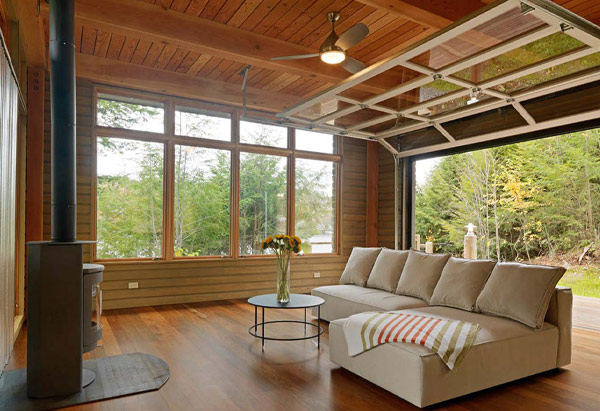 Lakeside Guest Cottage Pavilion - Vermont Residential Architecture